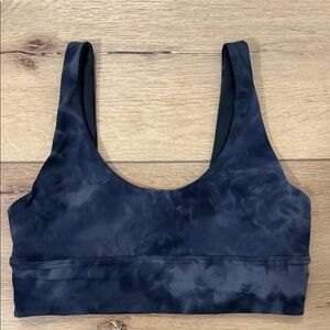 Lululemon Align Reversible Bra Diamond Dye Pitch Grey/Graphite Grey